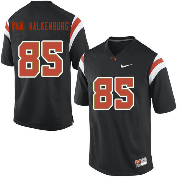 Men Oregon State Beavers #85 Nick Van Valkenburg College Football Jerseys Sale-Black
